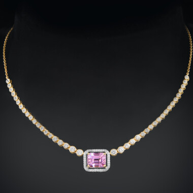 AAA-Kunzit-Goldcollier (de Melo)