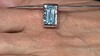 Pendentif en argent et Topaze bleu ciel (MONOSONO COLLECTION)