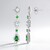 Orecchini in argento con Lemshuku Tsavorite