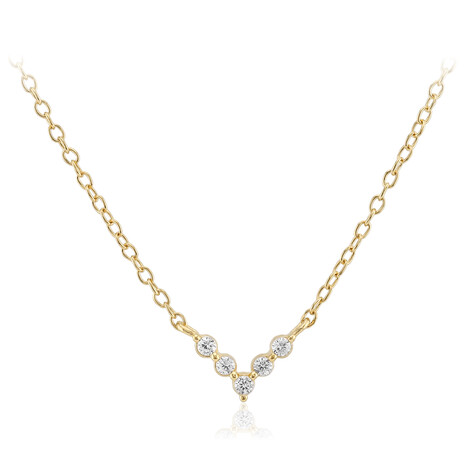 Collier en argent et Zircon