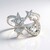 Anello in argento con Zircone