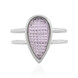 Anello in argento con Ametista Rose de France
