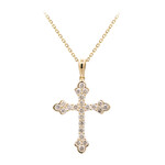 SI1 (H) Brillant-Goldhalskette (CIRARI)