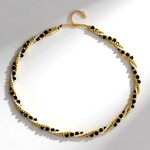 Collana in argento con Spinello Nero (Riya)
