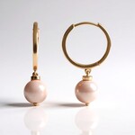Orecchini in argento con Diaspro Zebrato Rosa (MONOSONO COLLECTION)