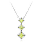 Collana in argento con Sfene