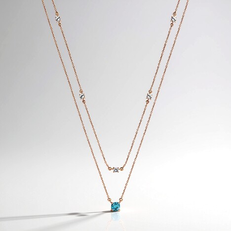 Collana in argento con Zircone Ratanakiri (Adela Silber)
