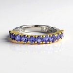 Anello in argento con Tanzanite (Gems en Vogue)