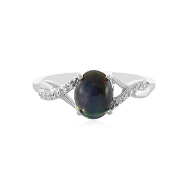 Mezezo-Opal-Silberring