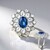 Anello in argento con Fluorite Cangiante