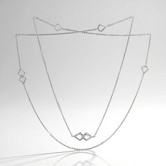 Collana in argento con Zircone
