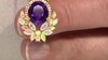 Colgante en plata con Amatista de Marruecos