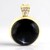 Ciondolo in oro con Diopside Stellato d'India