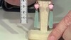 Zilveren oorbellen met Aqua Chalcedonen (KM by Juwelo)