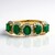 Anello in oro con Smeraldo Zambia AAA (CIRARI)