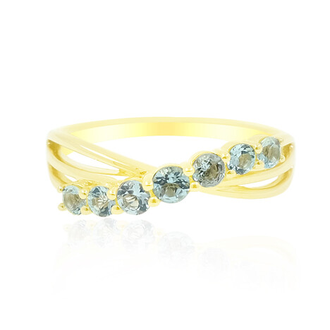 Nigerianischer Paraiba-Turmalin-Goldring