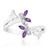Zambian Amethyst Silver Ring