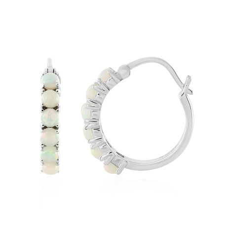 Orecchini in argento con Opale di Welo