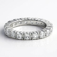 Anello in argento con Zircone