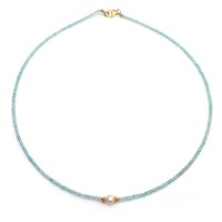 Collar en plata con Zircón de Ratanak Kirí
