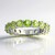 Bague en argent et Péridot