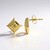 Orecchini in argento con Diamante Giallo I2