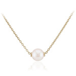 Collar en plata con Perla de Akoya (TPC)
