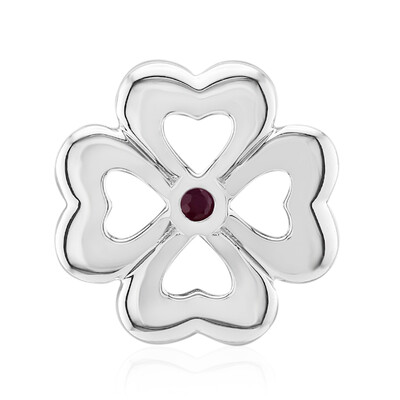 Charm in argento con Rubino (Annette)