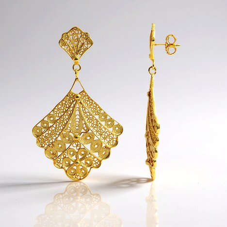 Orecchini in argento (Joias do Paraíso)