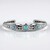 Bracelet en argent et Turquoise Sleeping Beauty (Desert Chic)
