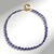 Collana in argento con Tanzanite