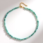 Collana in argento con Grandidierite