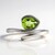 Anello in argento con Peridoto