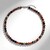 Collana in argento con Agata della Mongolia