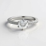 Anello in argento con Zircone
