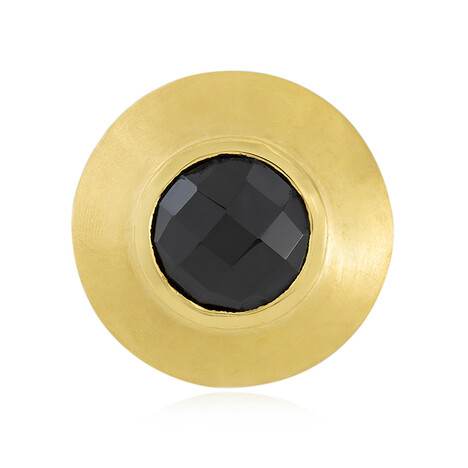 Pendentif en argent et Spinelle noir