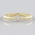 Anello in oro con Diamante SI2 (H)