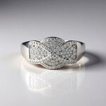 Anello in argento con Zircone