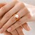 Zilveren ring met een zoetwater kweekparel (TPC)