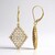 Orecchini in oro con Diamante Cioccolato I2 (SUHANA)