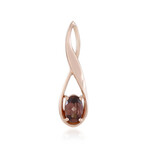 Ciondolo in argento con Zircone Rosa (Adela Silber)