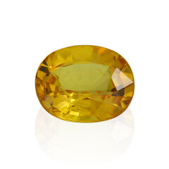 Gelber Ceylon-Saphir