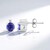 Orecchini in argento con Tanzanite