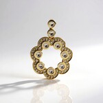 Ciondolo in oro con Diamante Champagne I2 (de Melo Gold)