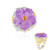 Amethyst-Silberring (Gems en Vogue)