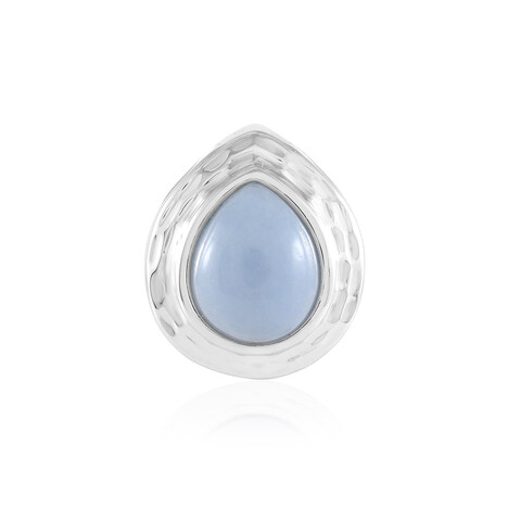 Zilveren hanger met een angeliet (MONOSONO COLLECTION)