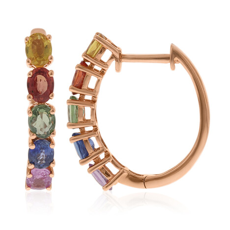 Saphir-Goldohrringe (CIRARI)