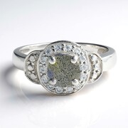 Bague en argent et Spectrolite