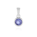 Colgante en plata con Tanzanita