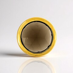 Ciondolo in argento con Quarzo Fumè (MONOSONO COLLECTION)